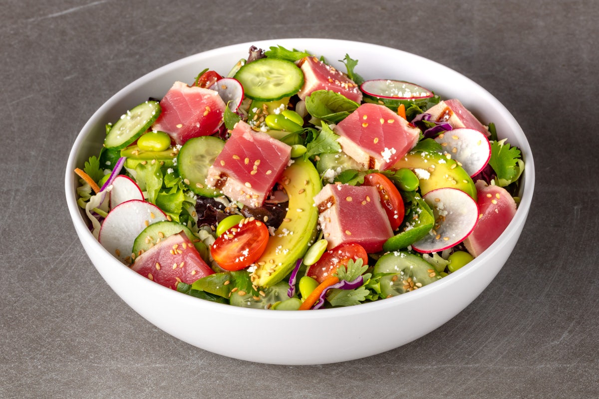 Order The Ahi food online from Urbane Cafe store, Bakersfield on bringmethat.com