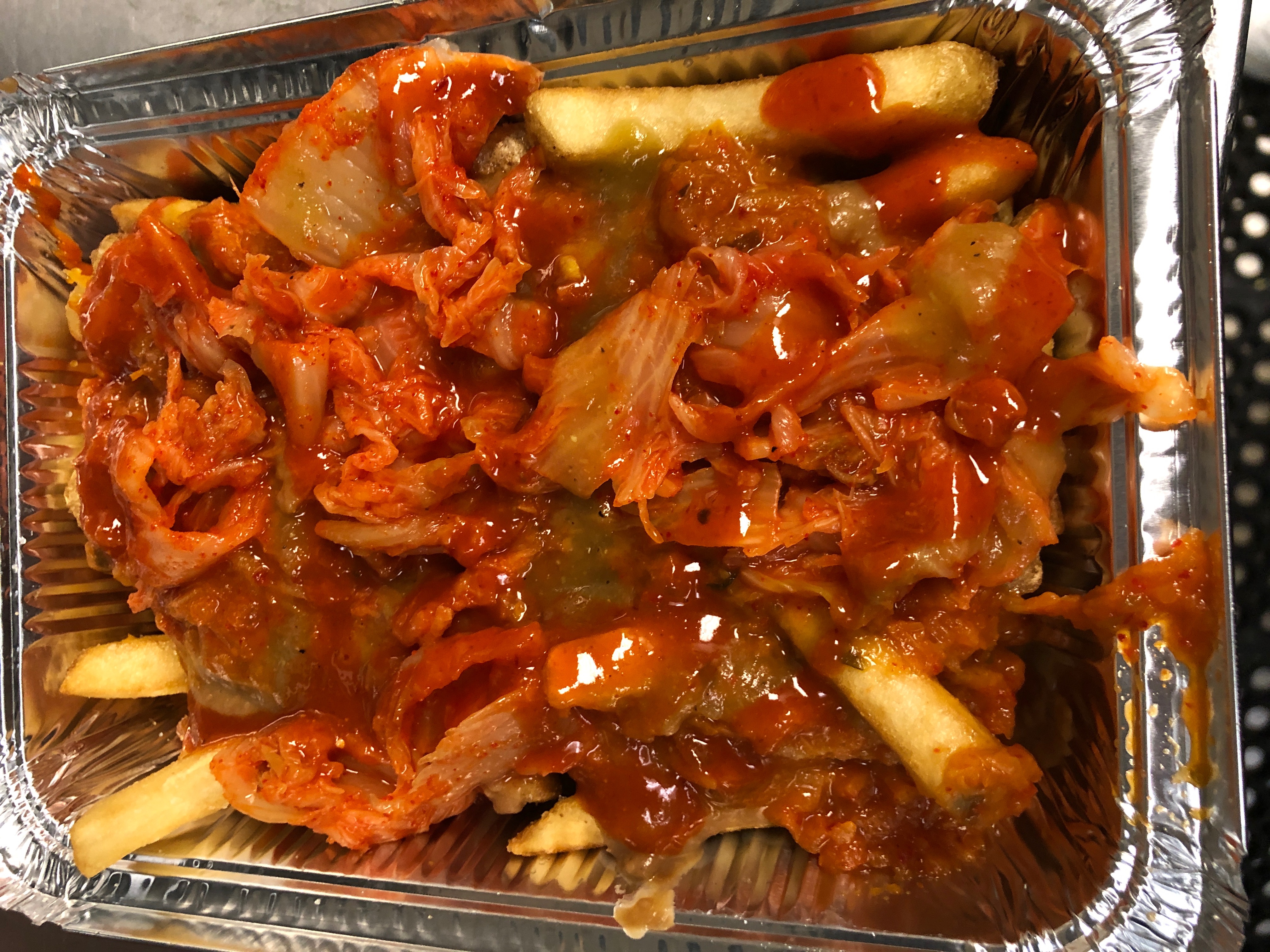 Order Vegan Kimchi Fries food online from Kimchi grill store, Brooklyn on bringmethat.com