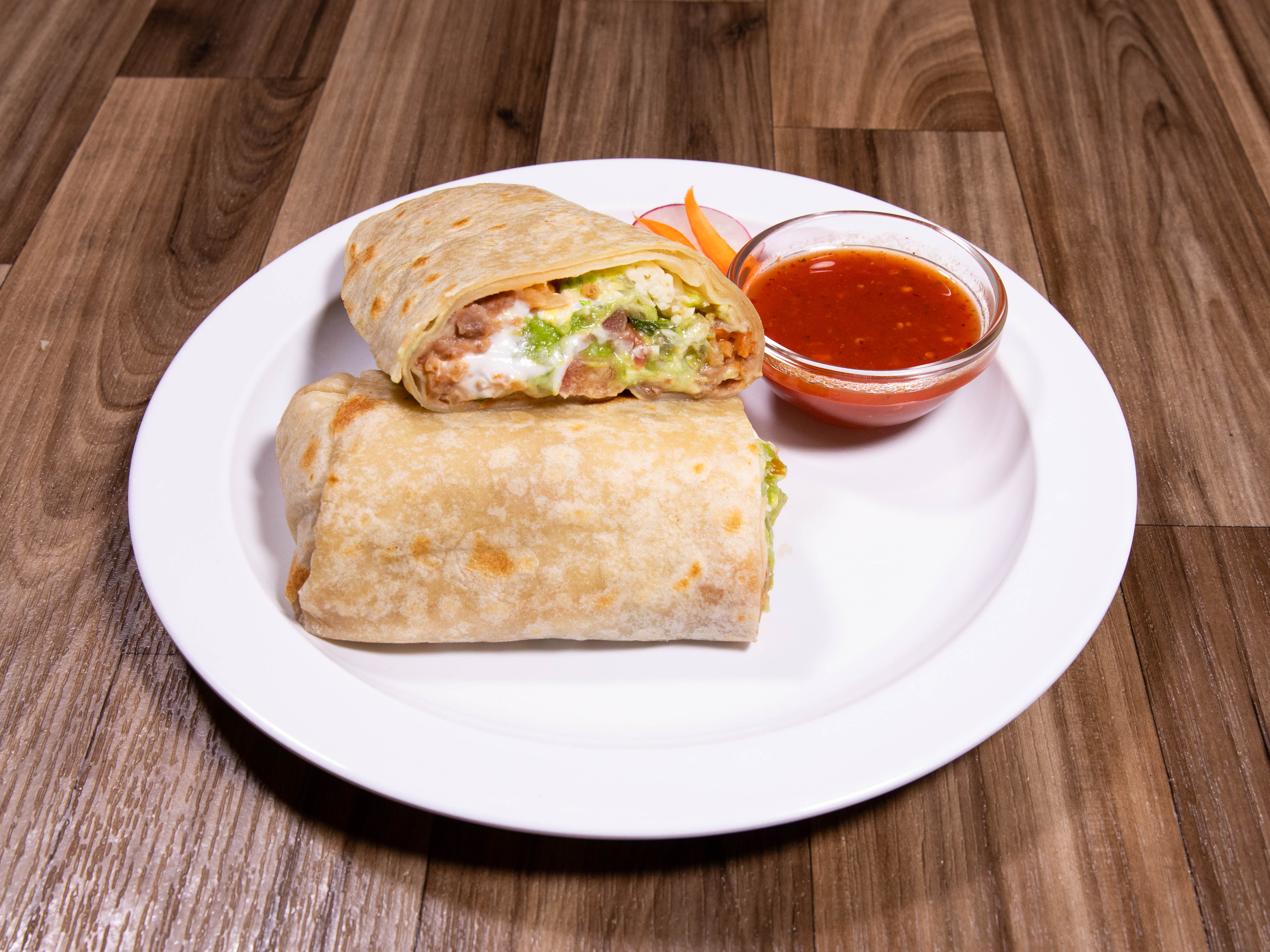 Order Vegetarian Burrito food online from Señor Taco store, Chandler on bringmethat.com
