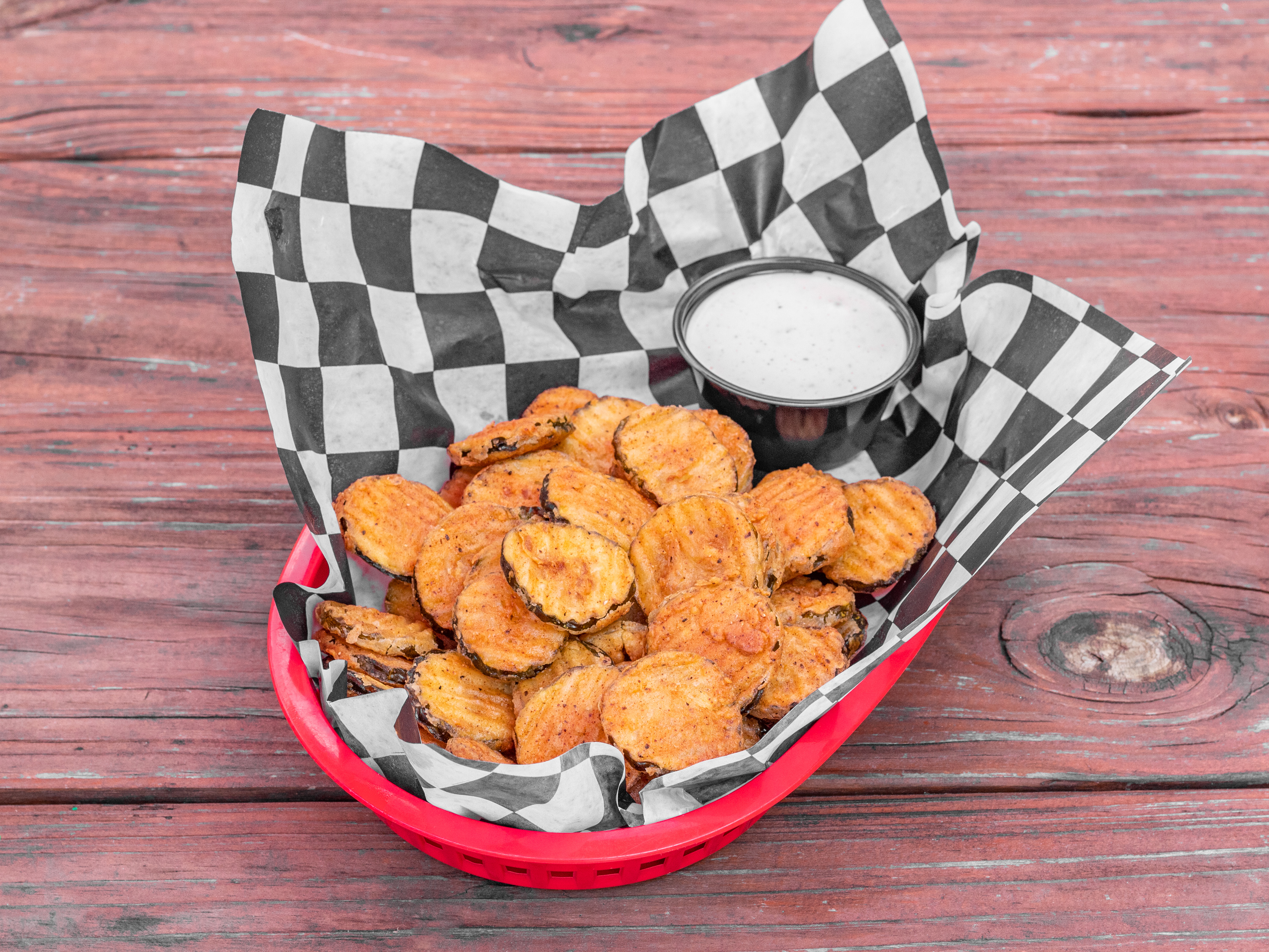 Order Fried Pickles food online from Burgers & Barley store, Rock Hill on bringmethat.com