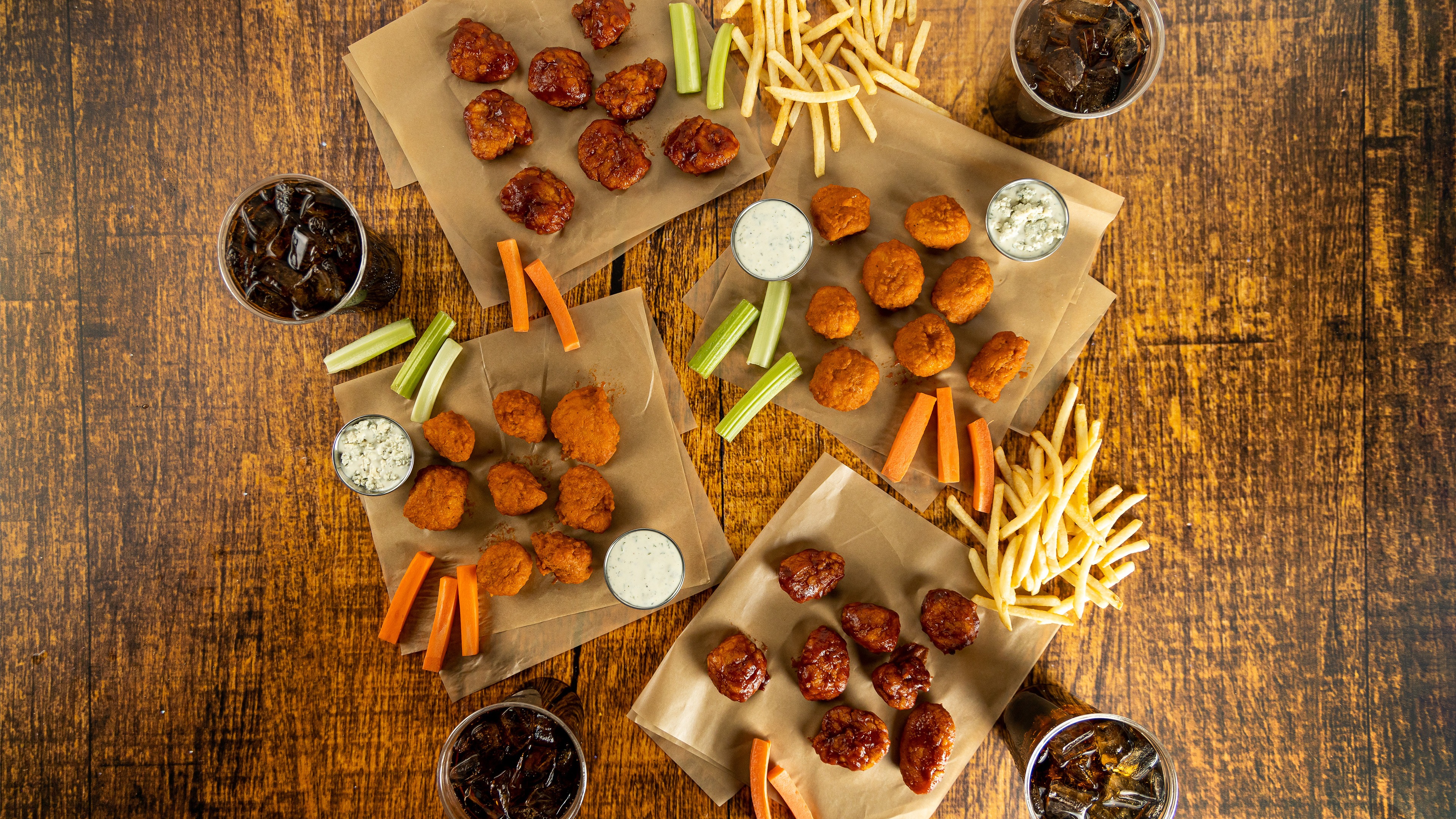 Order Boneless 32-Count Party Pack food online from Wild Wild Wings store, Corona on bringmethat.com