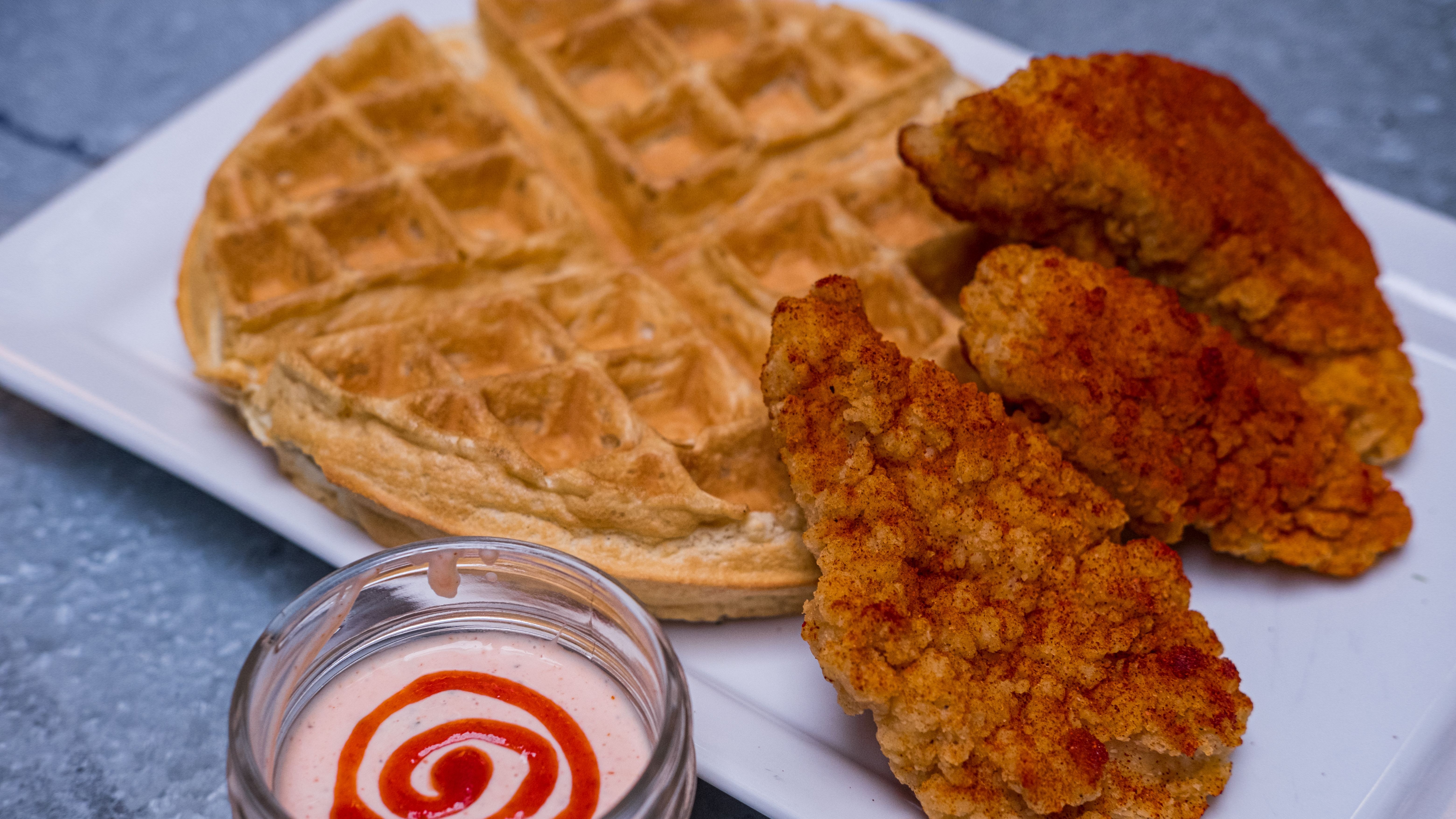 Order 4. Cayenne Ranch food online from Griswold Chicken & Waffles store, Atlanta on bringmethat.com
