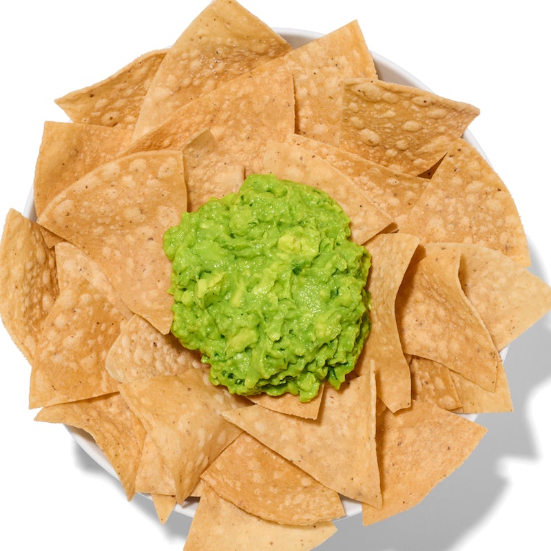 Order Fresh Guacamole & Chips food online from Rubio's Fresh Mexican Grill store, Adelanto on bringmethat.com