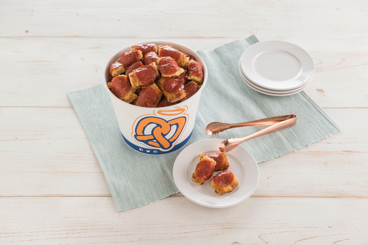 Order Pepperoni Nuggets Bucket food online from Auntie Anne store, Anchorage on bringmethat.com