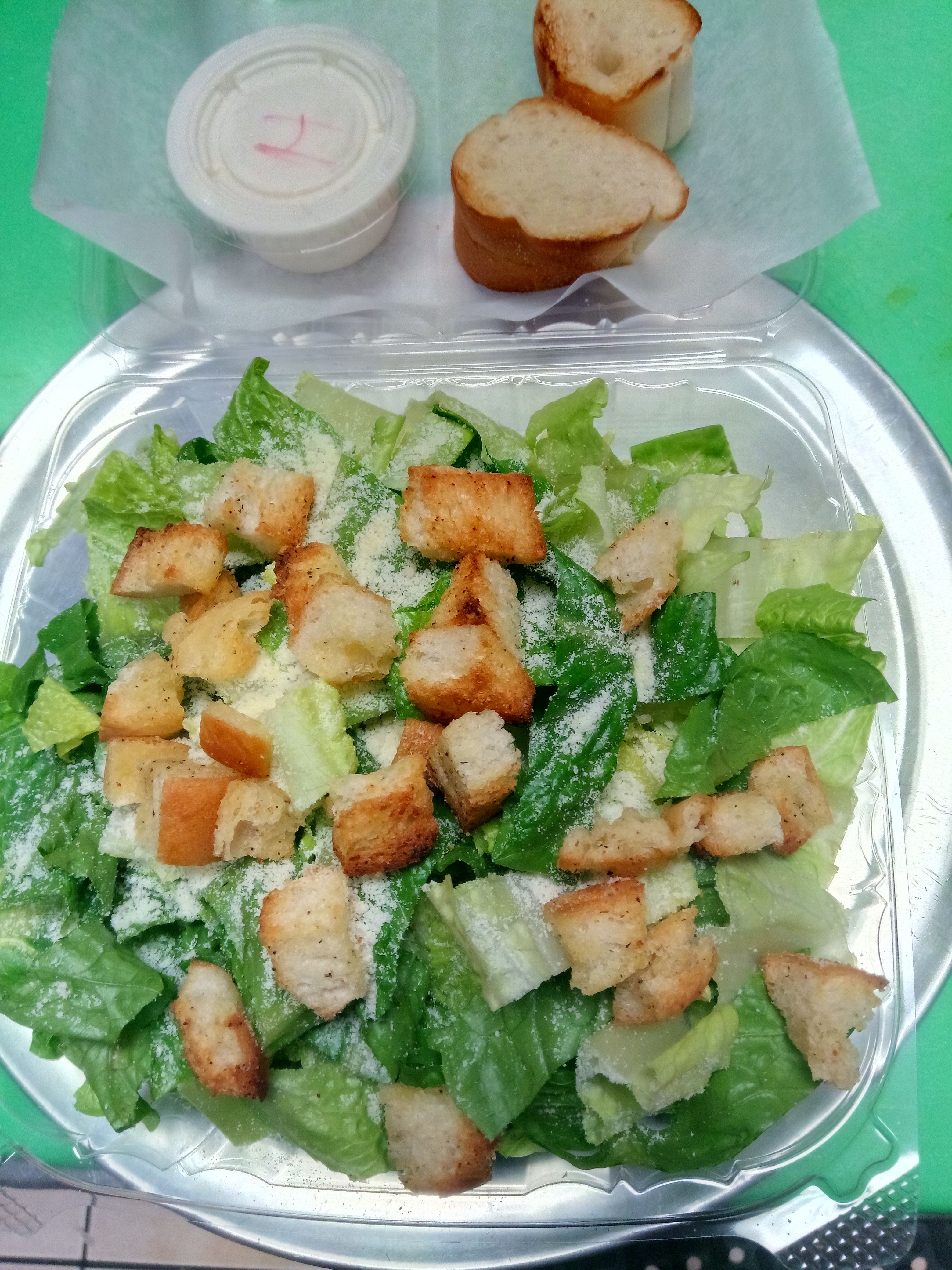 Order Caesar Salad    food online from Italian Pizza & Subs store, Jamaica Plain on bringmethat.com