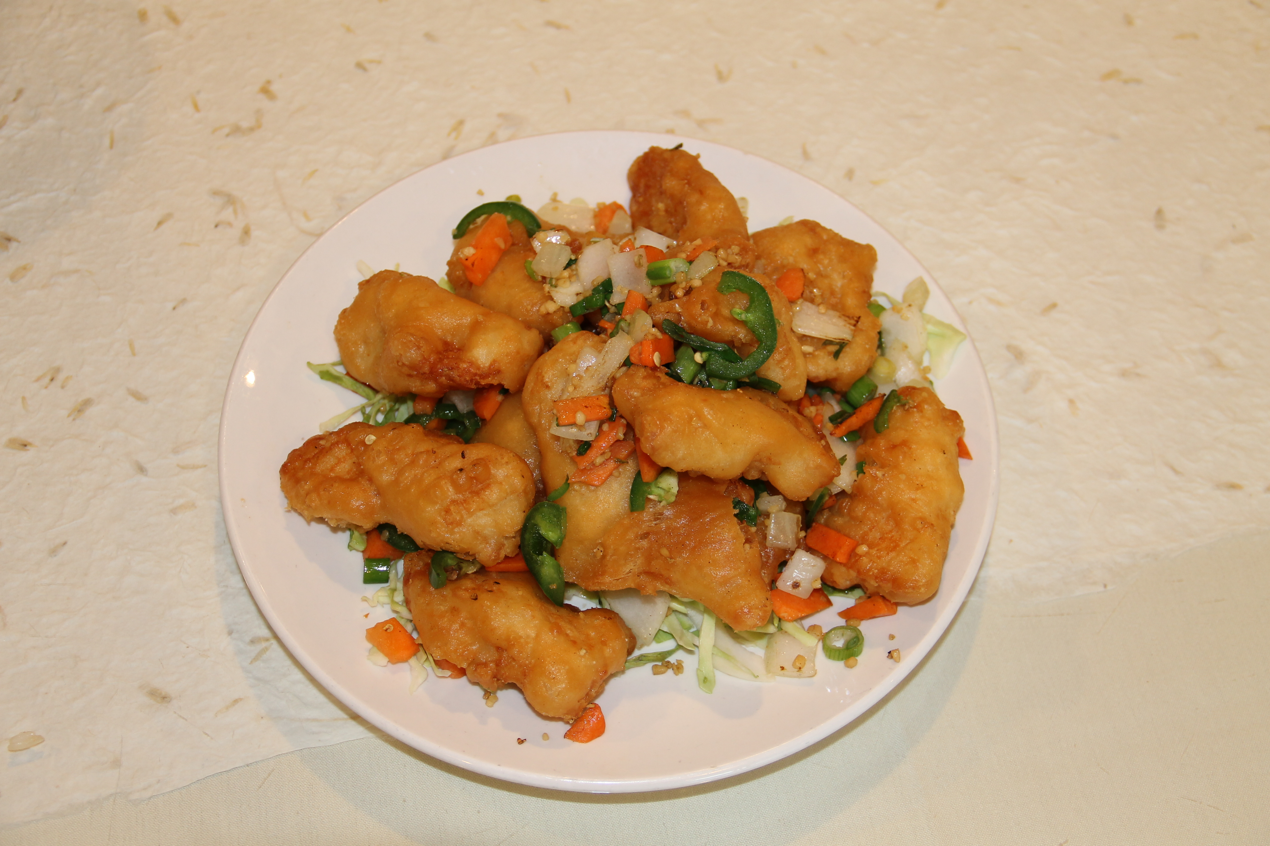 Order Salt and Pepper Halibut food online from Chang's kitchen store, San Francisco on bringmethat.com