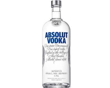 Order Absolut, 750mL vodka (40.0% ABV) food online from Luckys Liquor store, Los Angeles on bringmethat.com