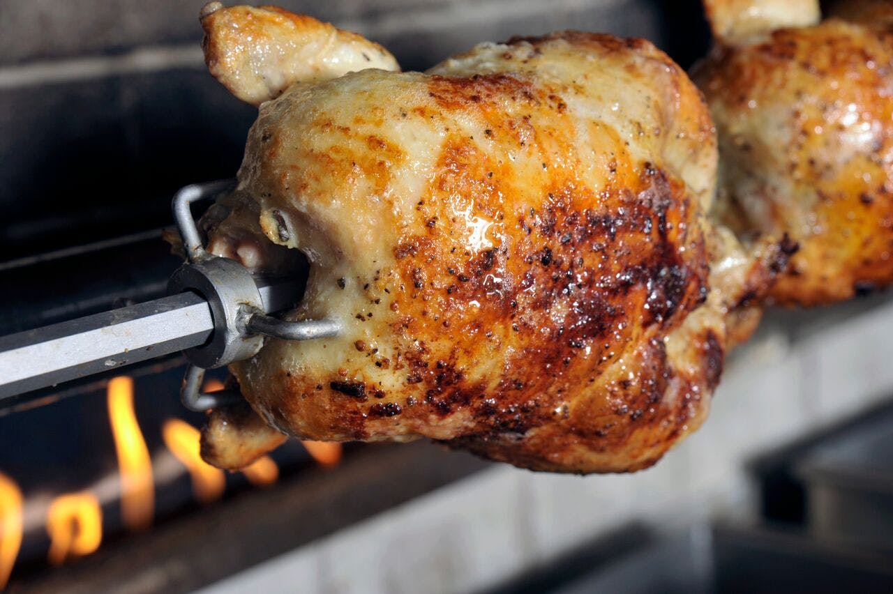Order Rotisserie Chicken - 1/2 food online from Cafe Quattro store, Boston on bringmethat.com
