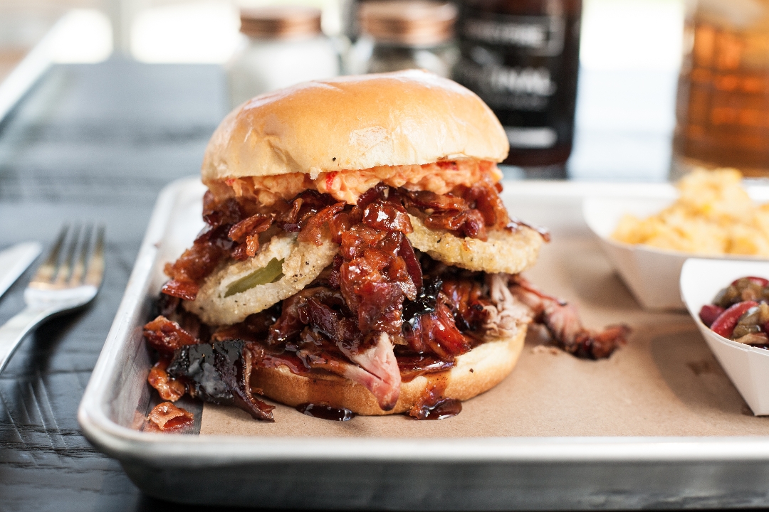 Order SOUTHERN SHINE SANDWICH SOLO food online from Honeyfire Bbq store, Nashville on bringmethat.com