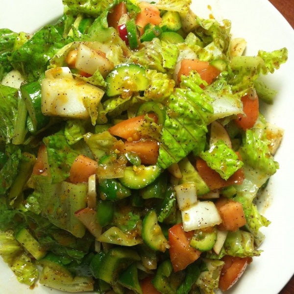 Order Arabic Salad food online from Al-Sham Restaurant store, Philadelphia on bringmethat.com