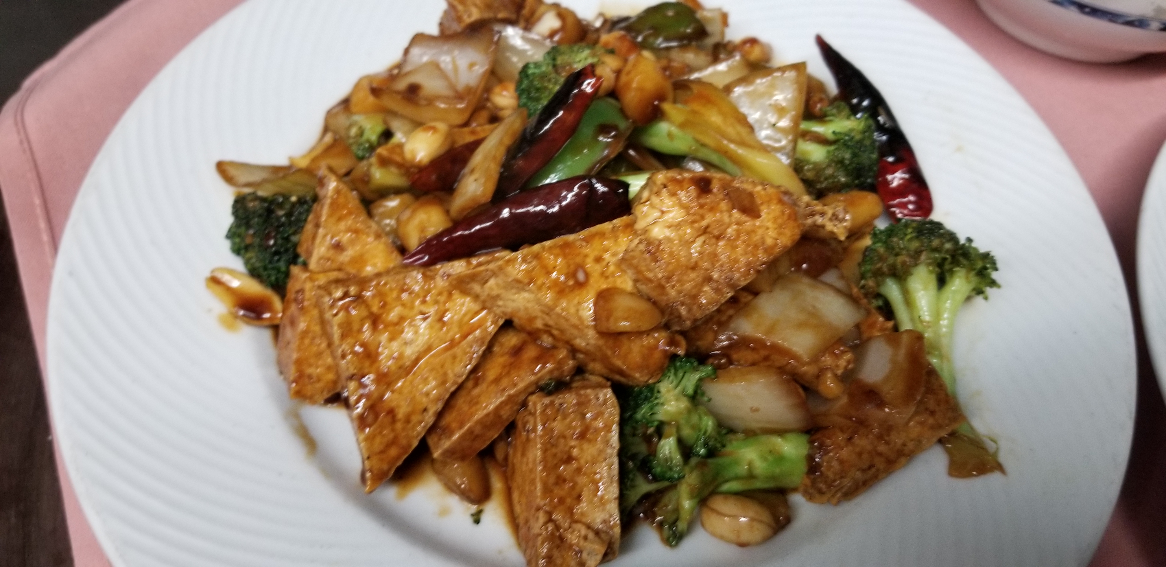 Order Kung Pao Tofu food online from China Garden store, Woodland Hills on bringmethat.com