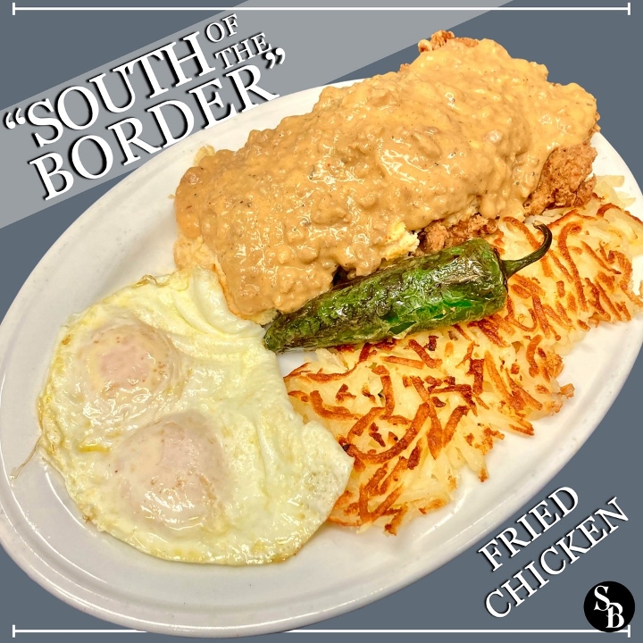 Order "South of the Border" Fried Chicken food online from Southern Belle store, Yorkville on bringmethat.com