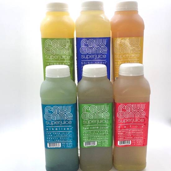 Order 6 Pack of Variety Juices food online from Raw Cane Superjuice store, Los Angeles on bringmethat.com