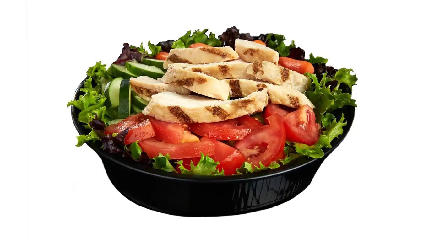 Order Grilled Chicken Salad - Salad food online from Jey Subs & Pizza store, Jessup on bringmethat.com