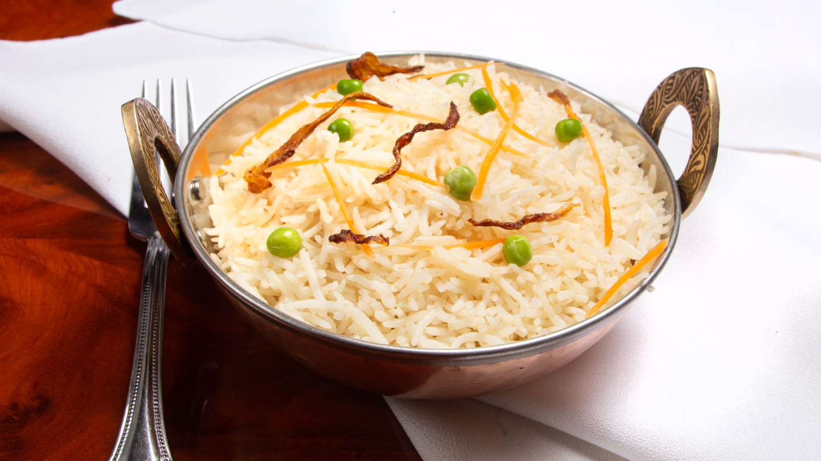 Order Basmati Rice food online from Mirch Masala Cuisine Of India store, Groton on bringmethat.com