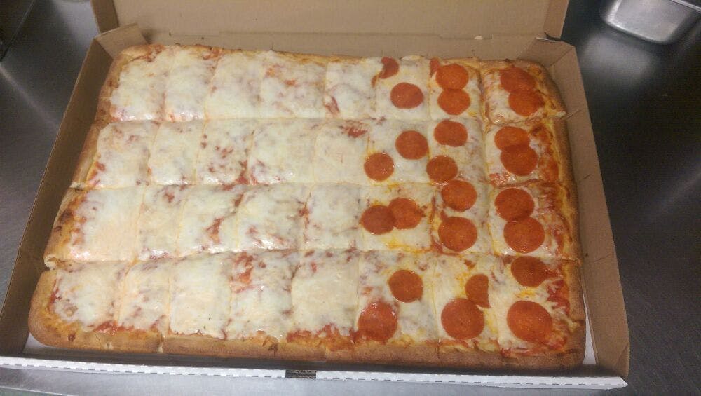 Order Party Pizza - 32" x 16" (32 Slices) food online from Original Italian Pizza store, Millville on bringmethat.com