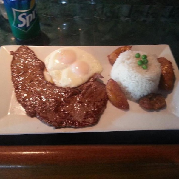 Order Bistec a lo Pobre food online from Cabo Blanco store, Fort Lauderdale on bringmethat.com