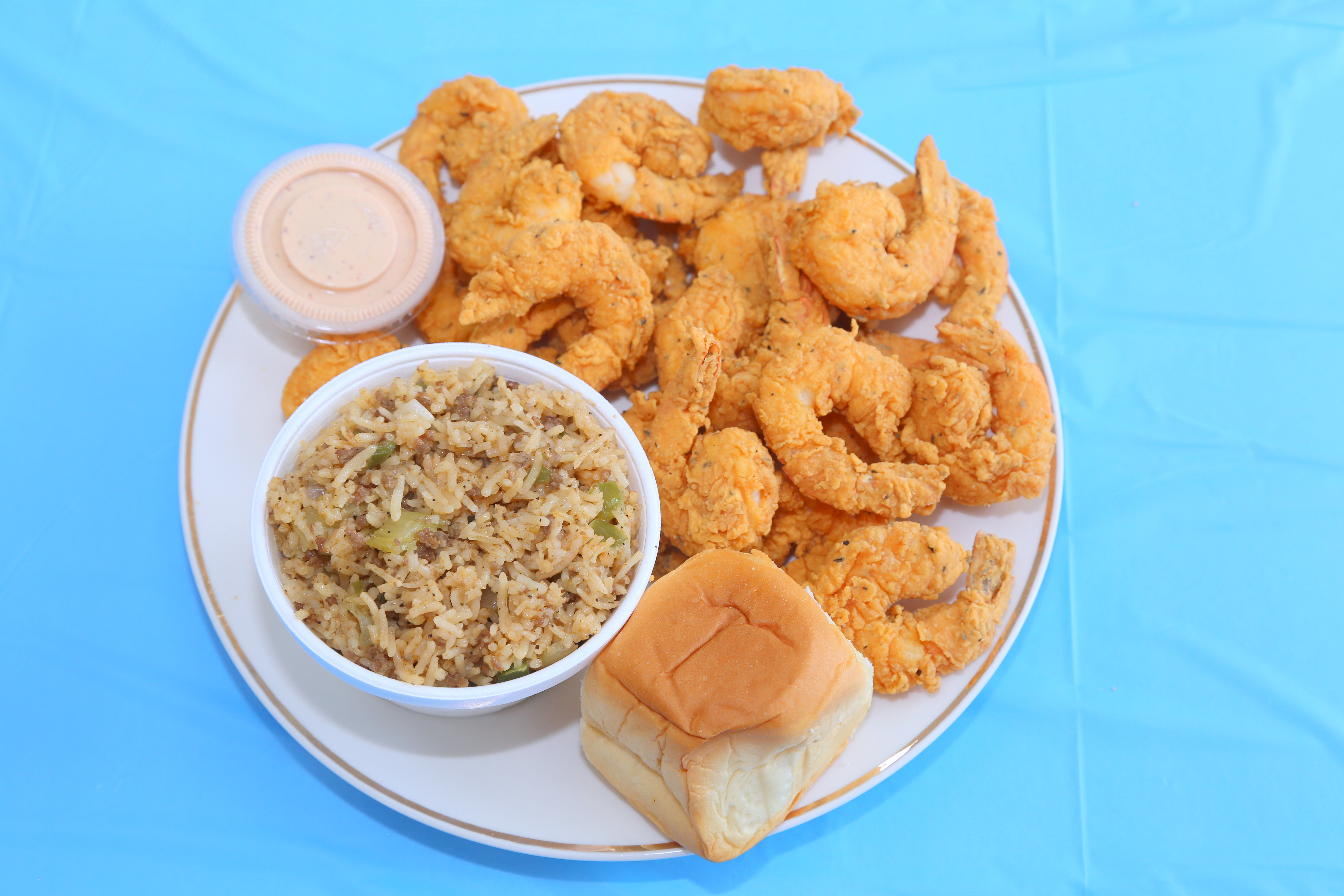 Order 20 Pieces Shrimp Meal Deal Dinner food online from Louisiana Fried Chicken store, Humble on bringmethat.com