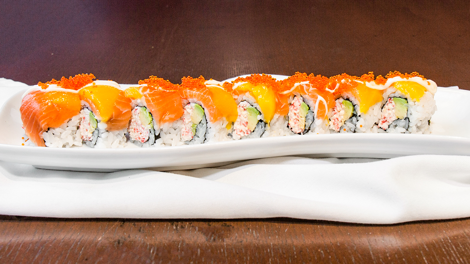 Order Gold Mine Roll food online from Blue Fin Sushi store, San Francisco on bringmethat.com