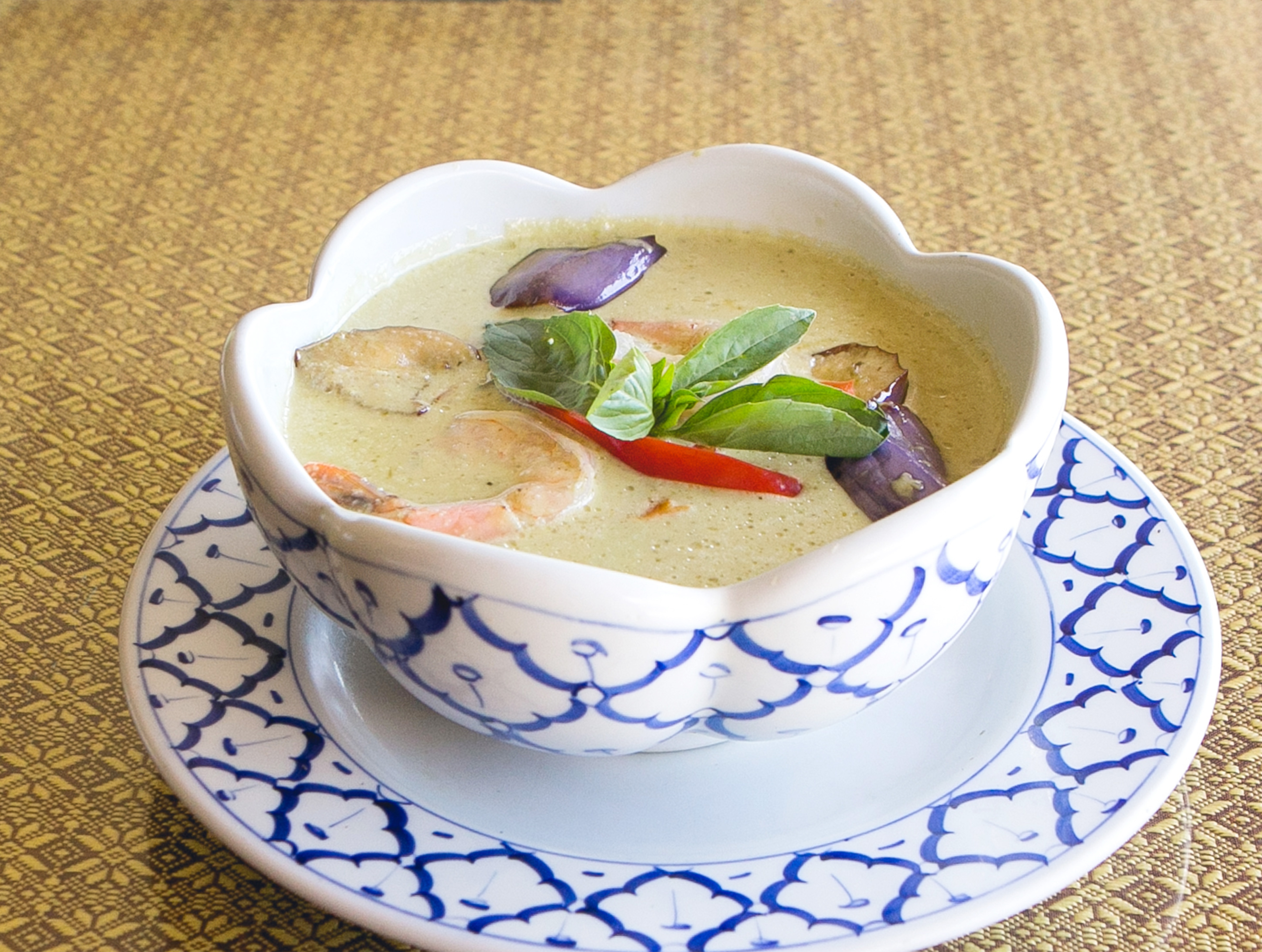 Order Green Curry food online from Jazz Melody Thai BBQ store, Bellflower on bringmethat.com