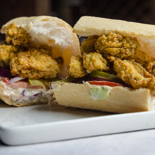 Order Fried Catfish Po-boy food online from Oceana Grill store, New Orleans on bringmethat.com