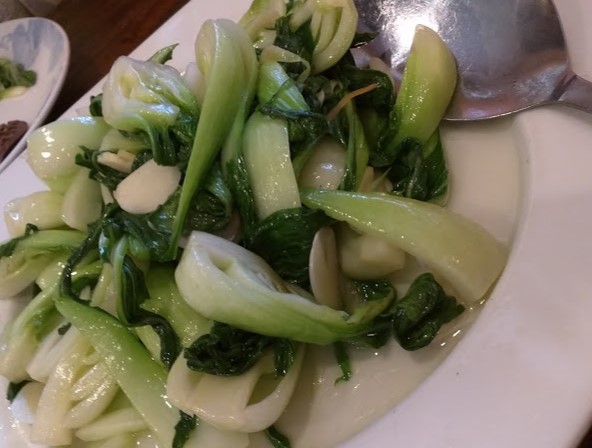 Order Sauteed Baby Green with Fresh Garlic food online from Ya Ya Noodles Chinese Restaurant store, Skillman on bringmethat.com