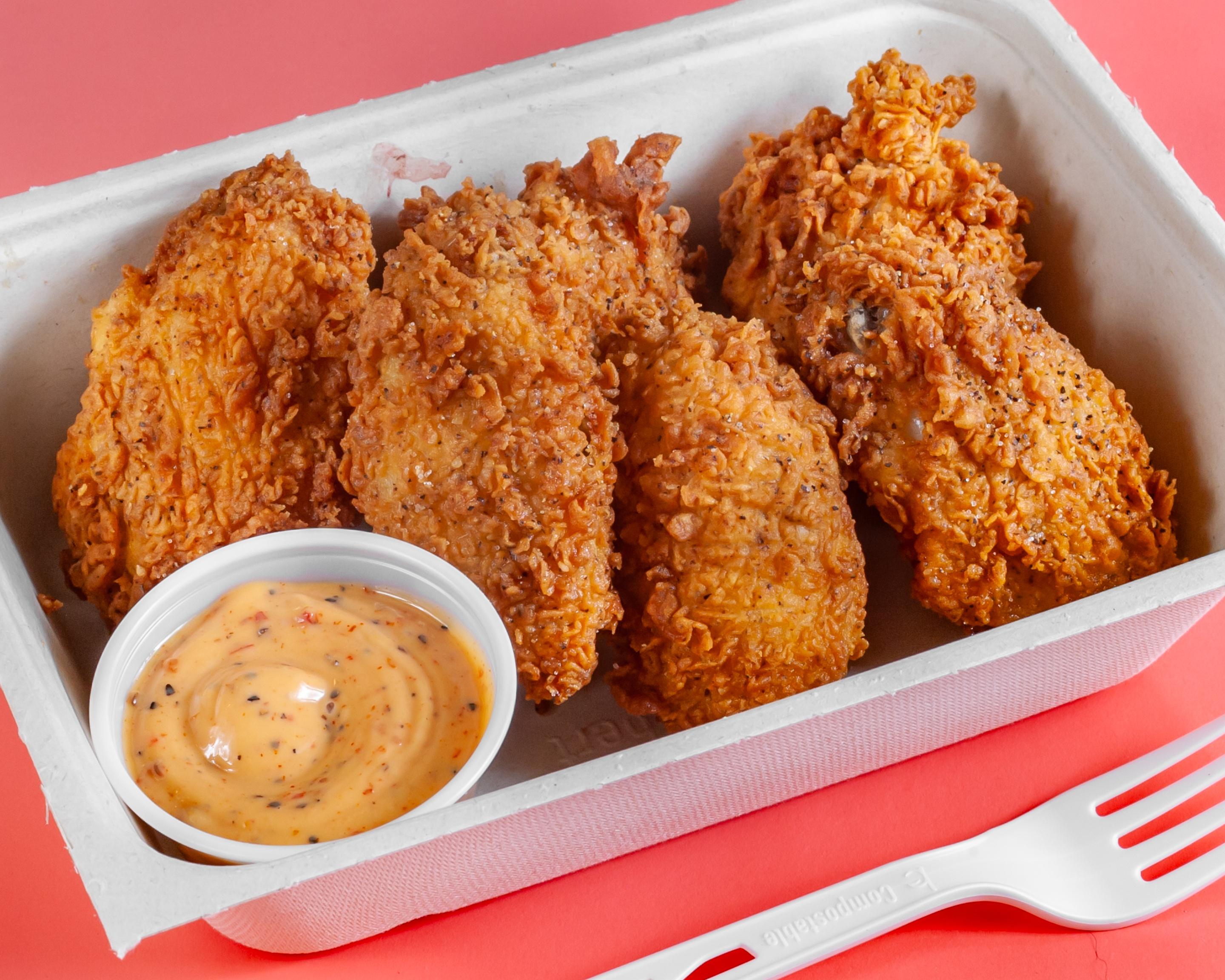 Order Wings 1/2 Lb.. food online from Bossy Beulah'S store, Winston-Salem on bringmethat.com