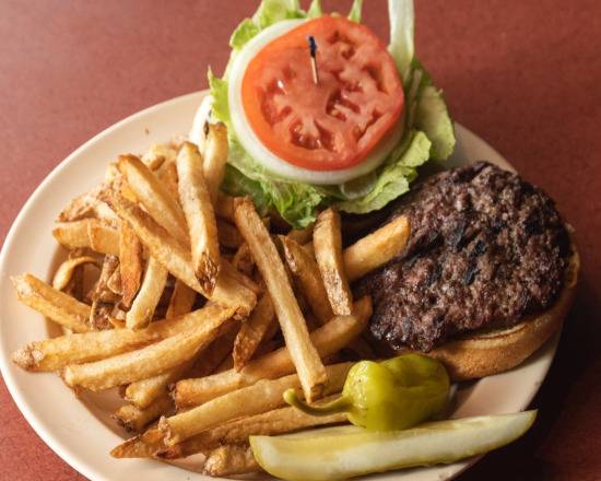 Order 1/3 LB Burger food online from Big Daddy's Sports Lounge store, Phoenix on bringmethat.com