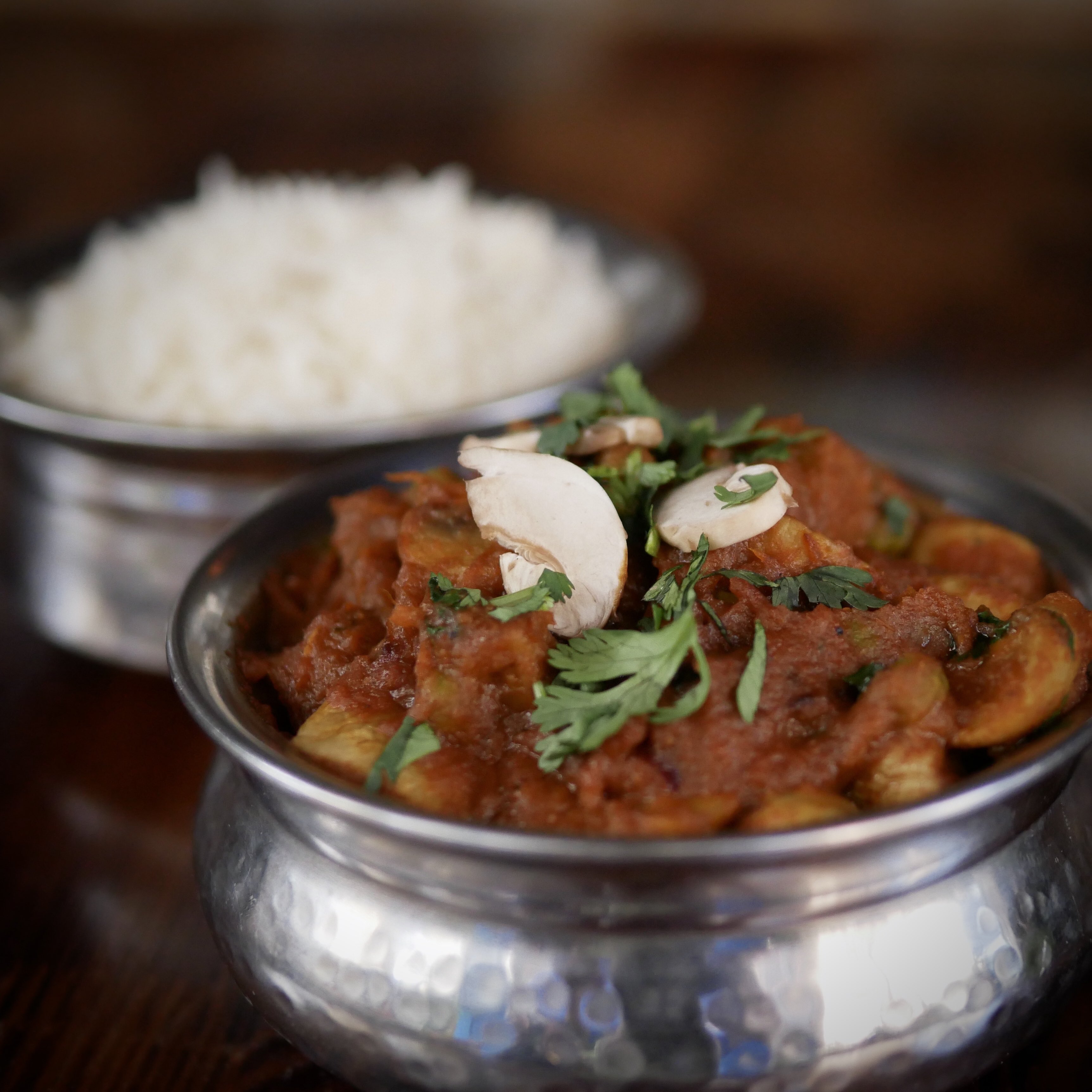 Order Mushroom Masala food online from Sathi Indian Restaurant store, New York on bringmethat.com