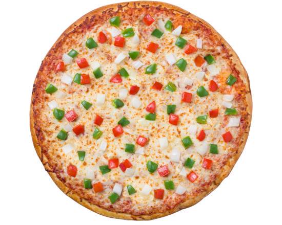 Order Large Veggie Lovers Pizza food online from John Incredible Pizza Company store, Las Vegas on bringmethat.com