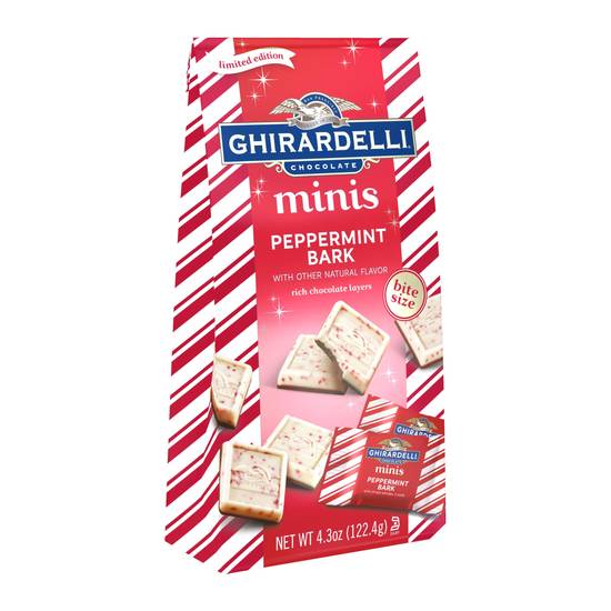 Order GHIRARDELLI Peppermint Bark Chocolate Minis, 4.3 OZ Bag food online from Cvs store, ROCKVILLE on bringmethat.com
