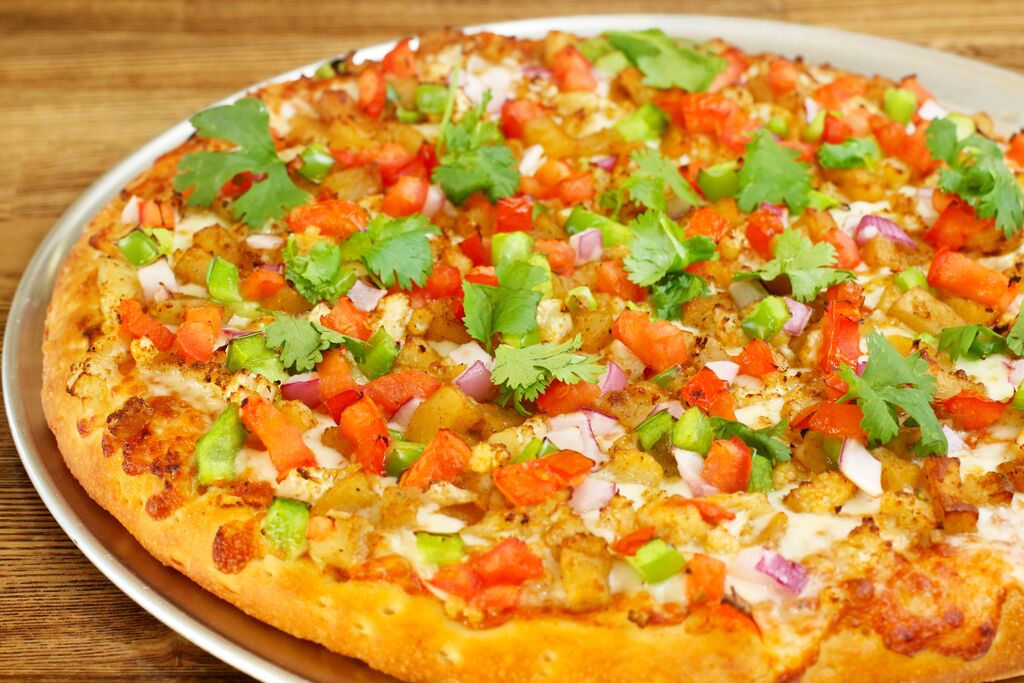 Order Aloo Gobi 凜  Pizza food online from Namaste Pizza store, Emeryville on bringmethat.com