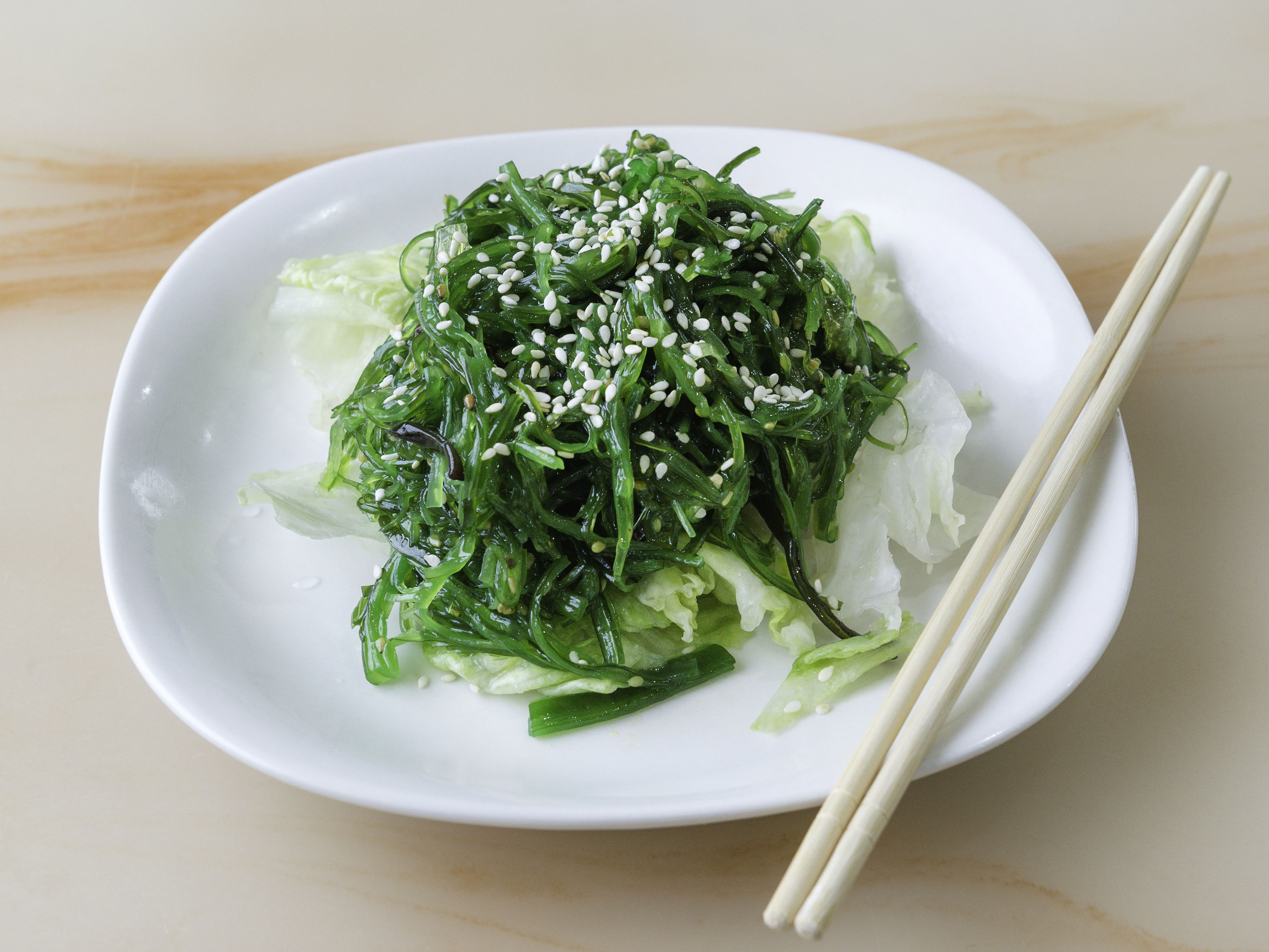 Order 4. Seaweed Salad food online from Chen's Yummy House store, Dumont on bringmethat.com