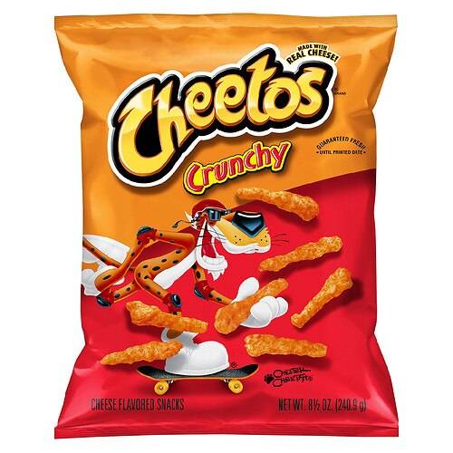 Order Cheetos Crunchy Reg 8.5Oz food online from Walgreens store, Charlestown on bringmethat.com