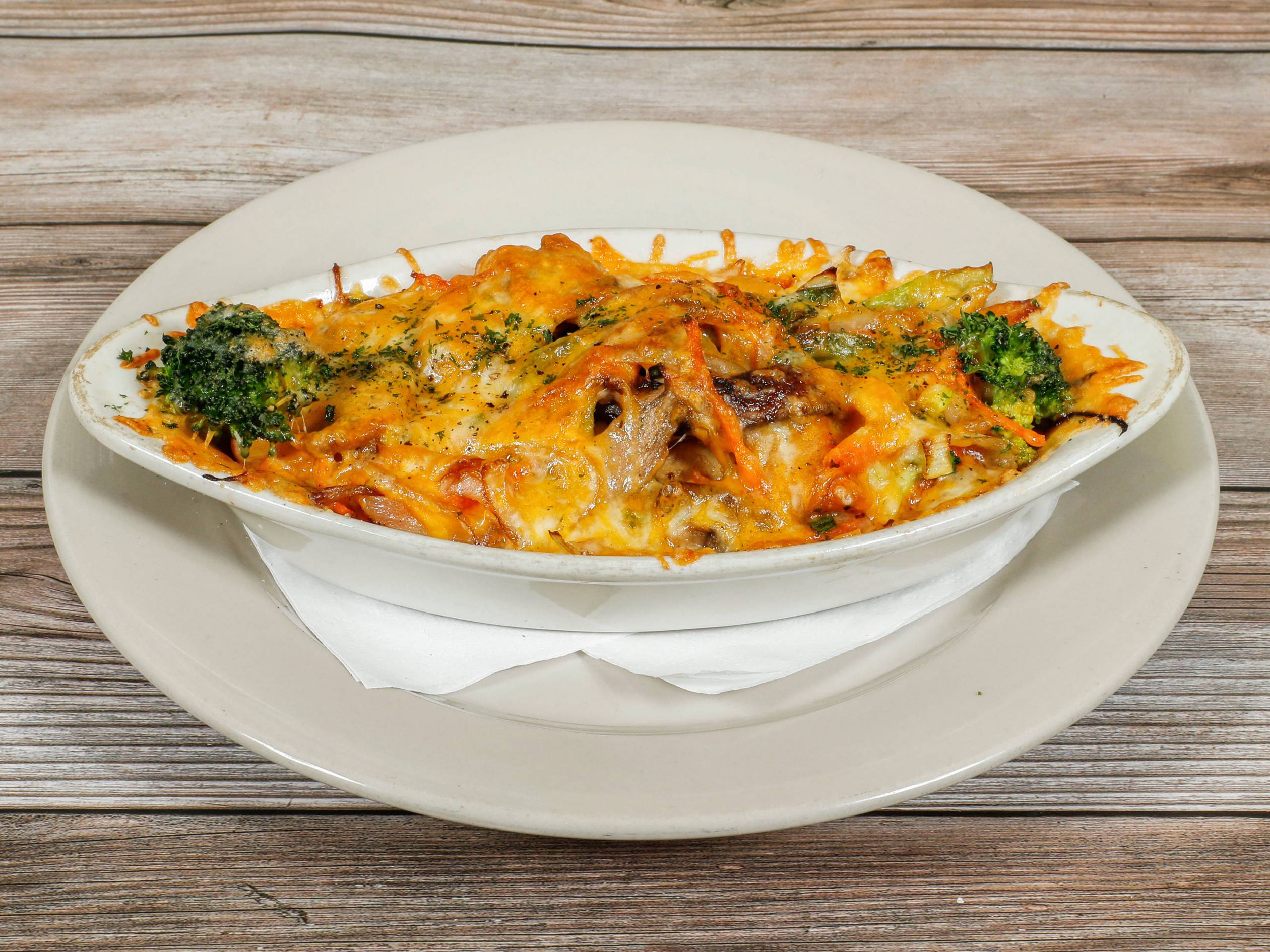 Order Vegetable Rice Gratin food online from On The Bridge store, San Francisco on bringmethat.com