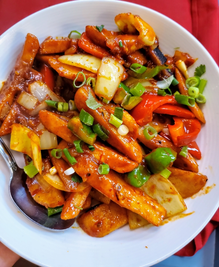 Order Chili Potato food online from Himalayan Restaurant store, Niles on bringmethat.com