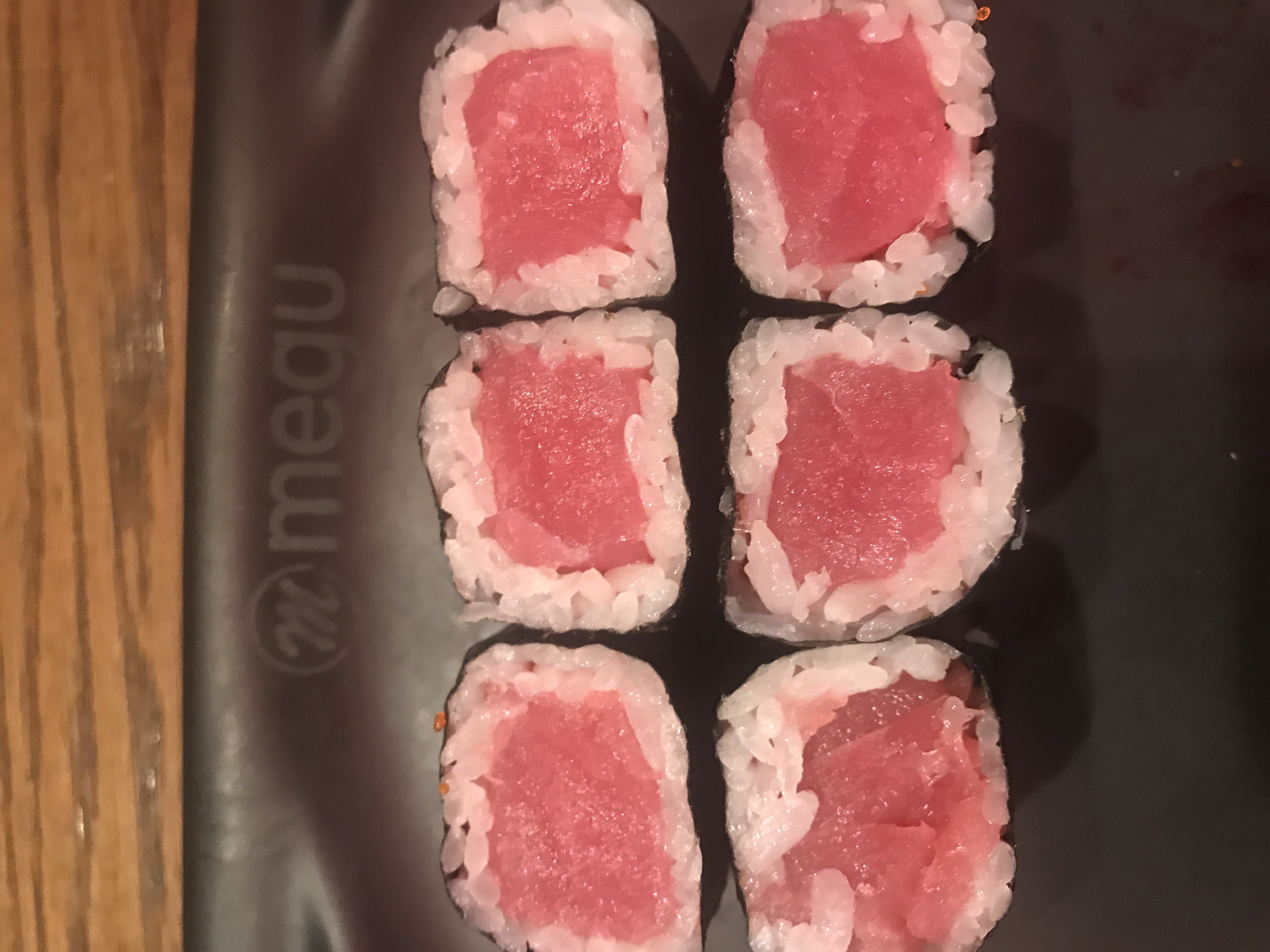 Order Tuna Roll food online from Megu Sushi Japanese Cuisine store, Cherry Hill on bringmethat.com