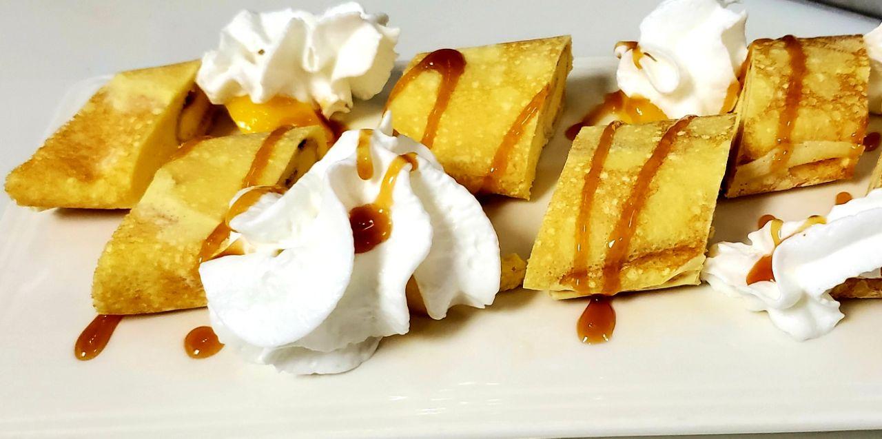 Order Mango Crepes food online from Samarkand Restaurant store, Feasterville on bringmethat.com