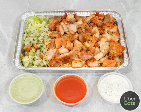 Order Chicken over Rice food online from Kababish halal grill store, Binghamton on bringmethat.com