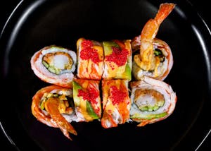Order Red Dragon Roll food online from Stix store, Kansas City on bringmethat.com