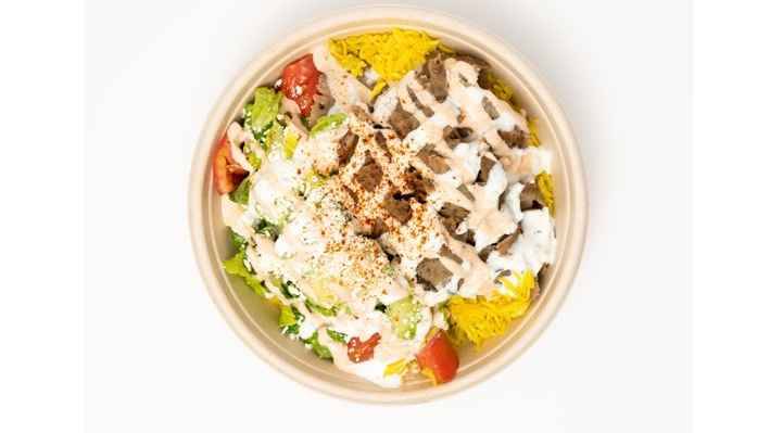 Order Gyro Bowl food online from Nick The Greek store, Davis on bringmethat.com