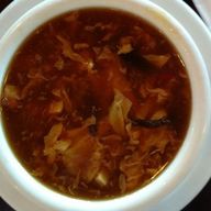 Order Small Hot and Sour Soup food online from Tao's Oriental Cuisine store, Colorado Springs on bringmethat.com