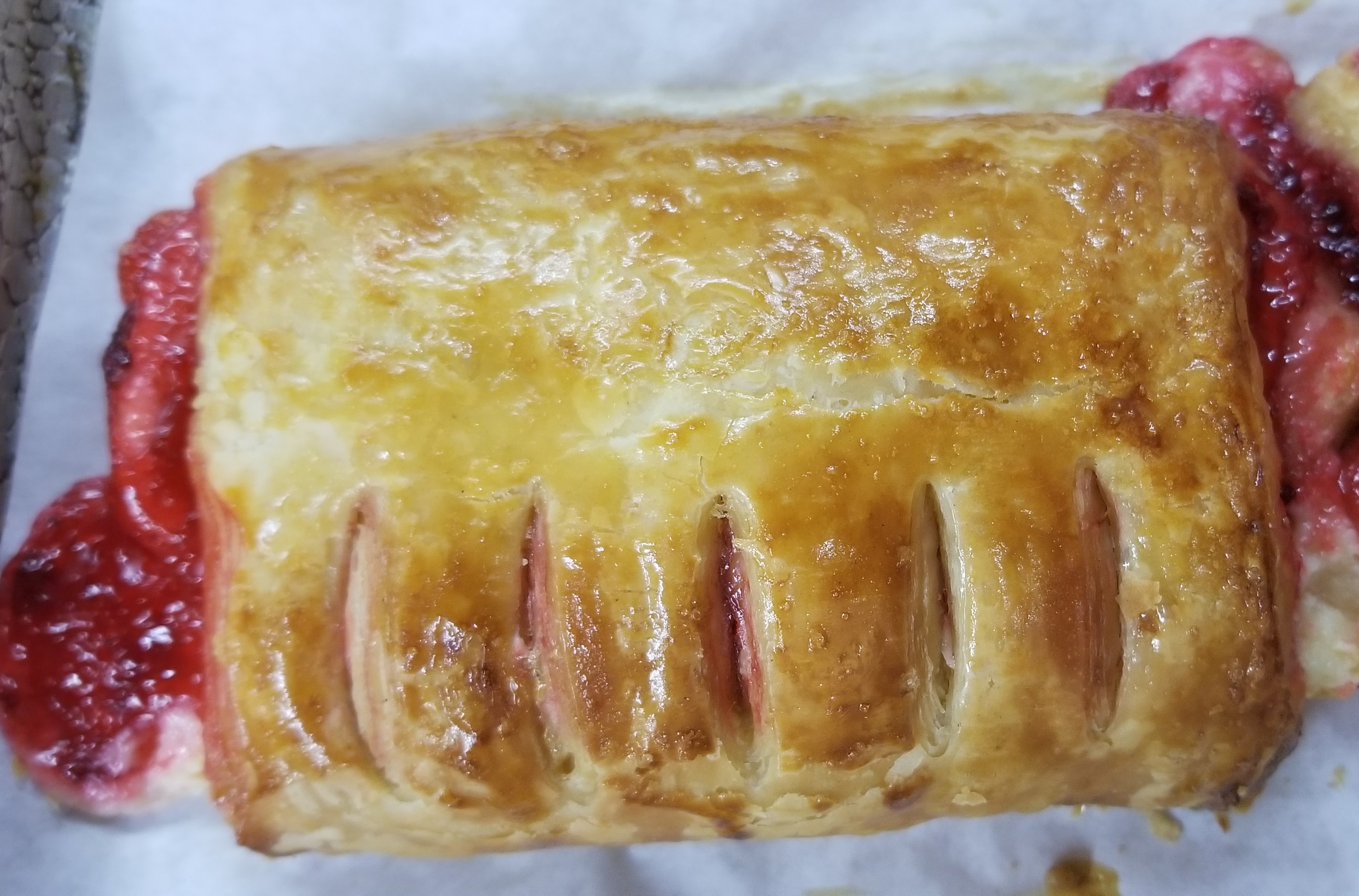 Order Strawberry Croissant food online from Magee Donuts store, Los Angeles on bringmethat.com