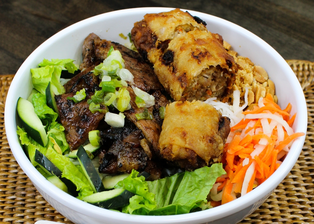 Order Bun Cha Gio Thit Nuong food online from Pho Mai store, Minneapolis on bringmethat.com
