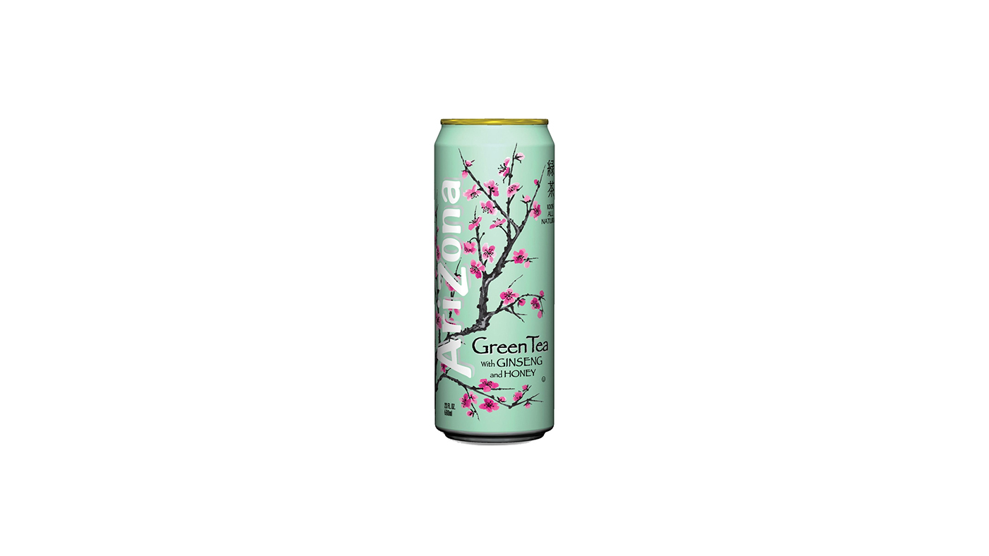 Order Arizona Green Tea 23oz Can food online from Chevron Extramile store, Orange on bringmethat.com