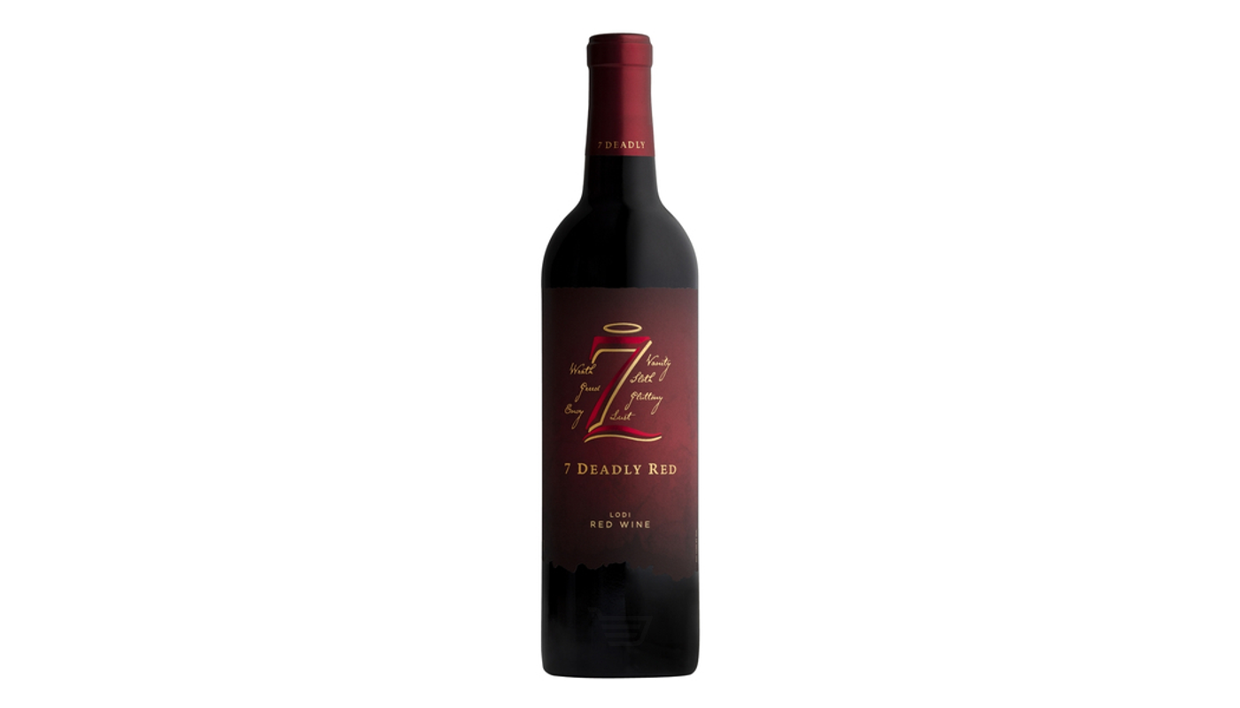 Order Seven Deadly Red Lodi Red Wine Blend 750mL food online from Liquor Palace store, Burbank on bringmethat.com