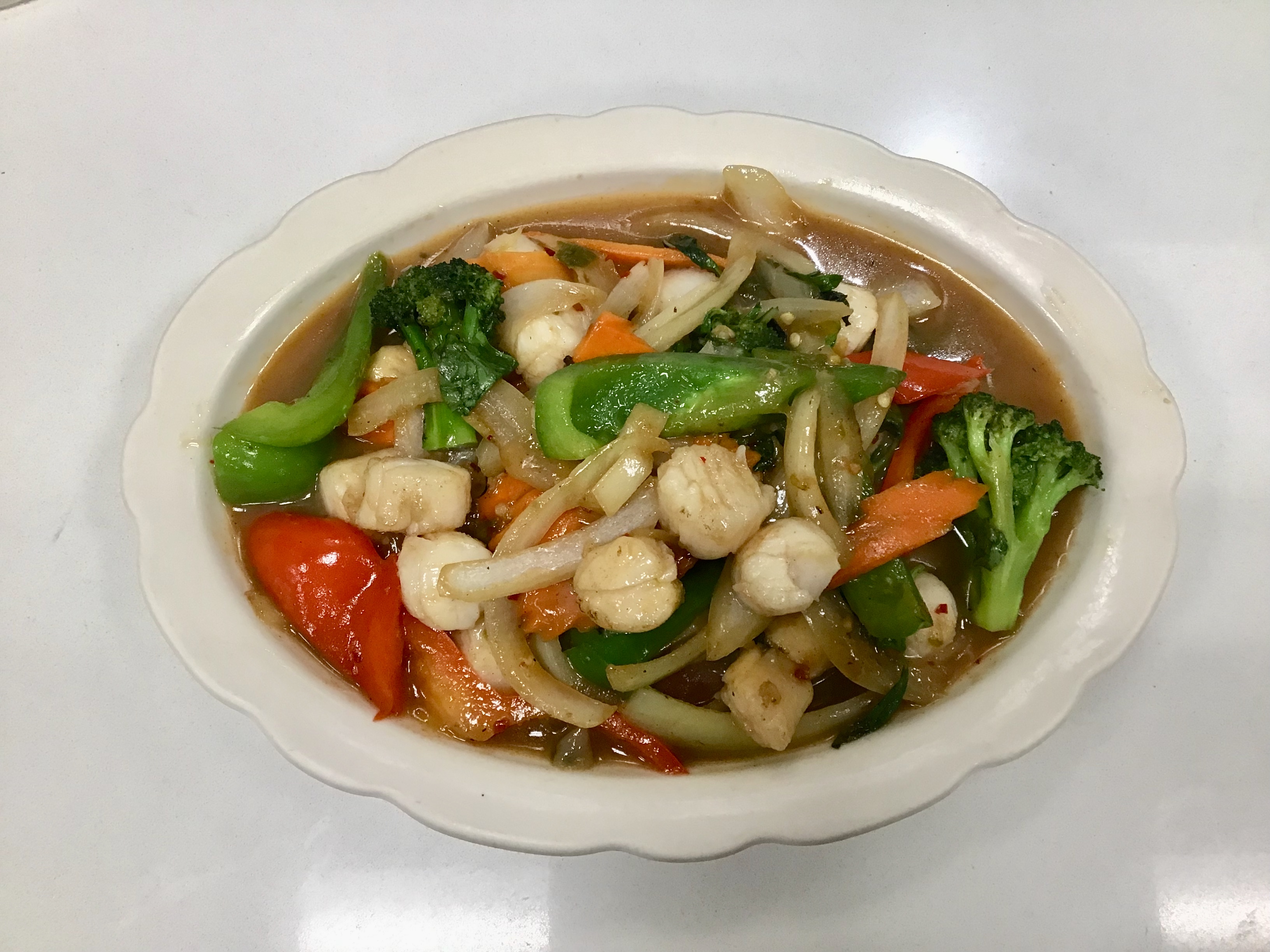 Order Spicy Scallop food online from Fortune House Thai store, Lake Balboa on bringmethat.com