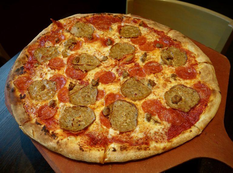 Order &gt; 12" 3 Meat Pizza food online from Coal Fire Pizza store, Cockeysville on bringmethat.com