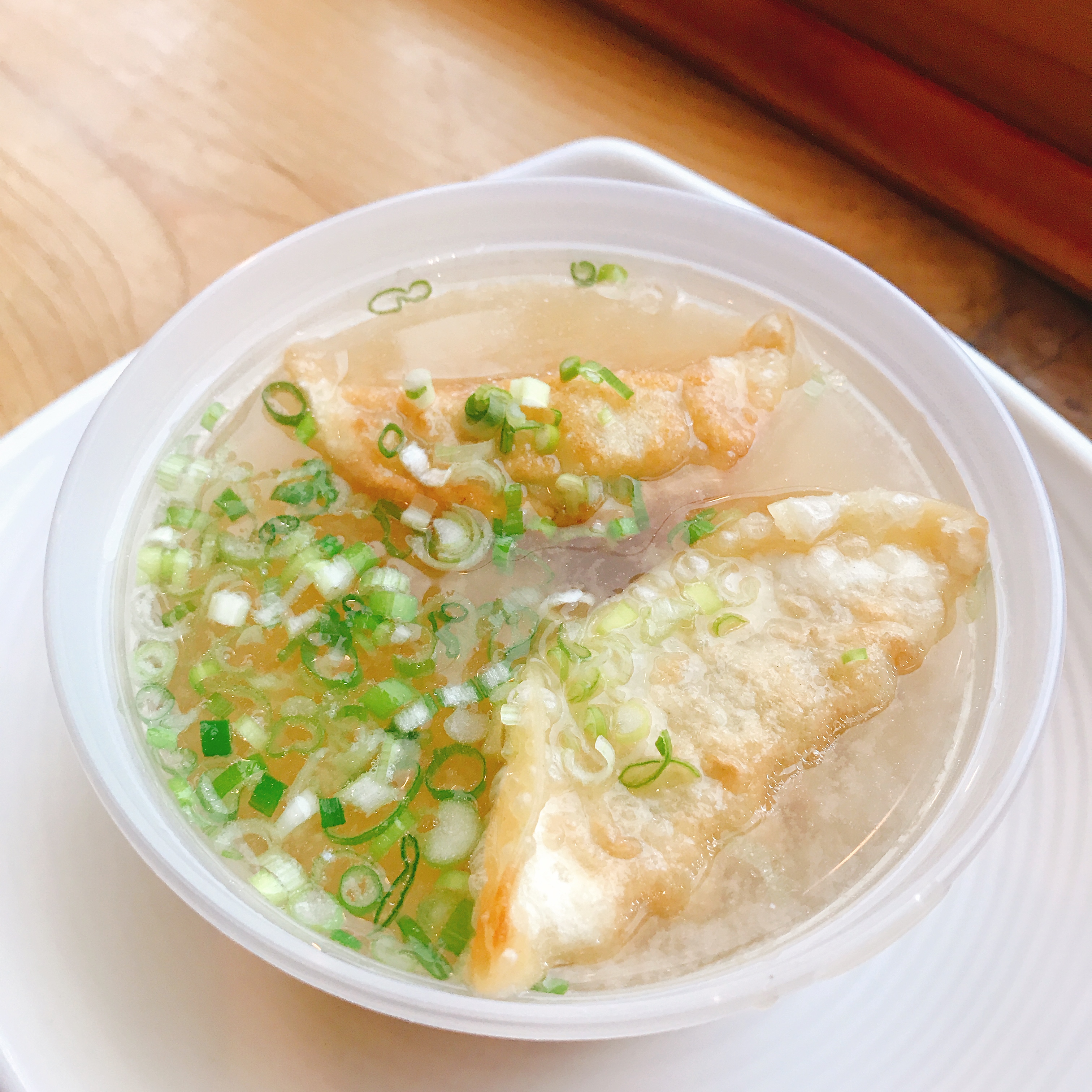 Order Gyoza Soup food online from Nori Sushi store, Chicago on bringmethat.com