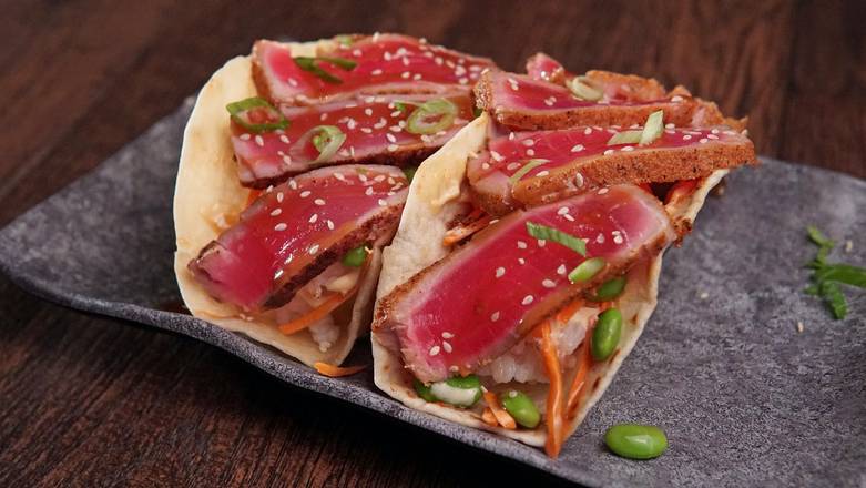 Order *Ahi Tuna Tacos  food online from Hickory Tavern store, Indian Land on bringmethat.com